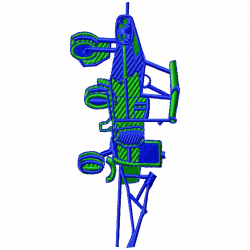 Cars Embroidery Design 2